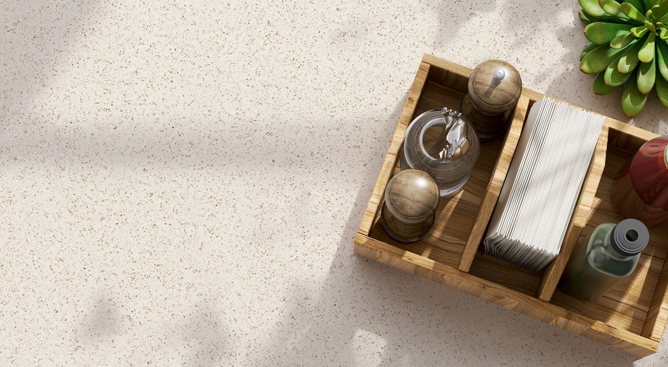 TERRAZZO IVORY - Project Reference 1