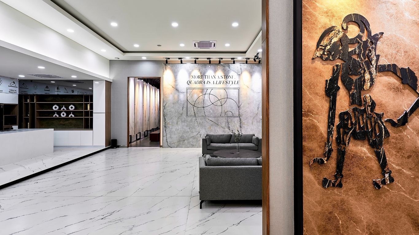 Gallery ke-12 ! Quadra Hadir dengan Sintered Stone Berkualitas Tinggi di Yogyakarta