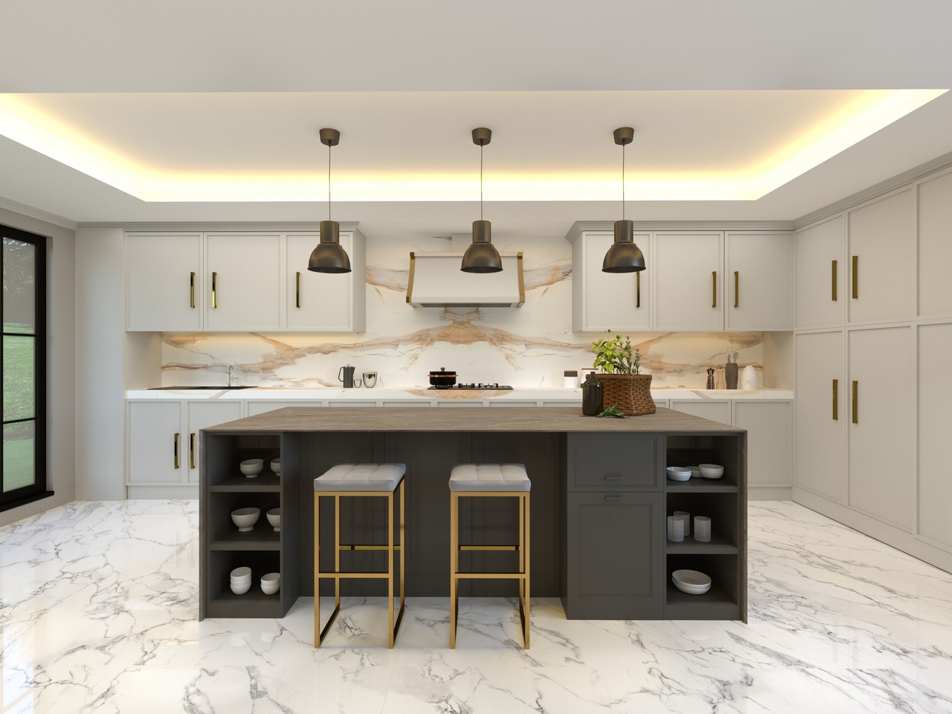 Tips Memilih Material Backsplash Dapur Modern