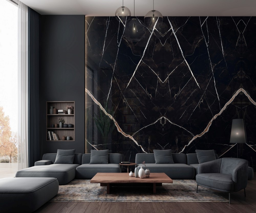 Trik Desain Feature Wall Ruang Tamu yang Mencuri Perhatian